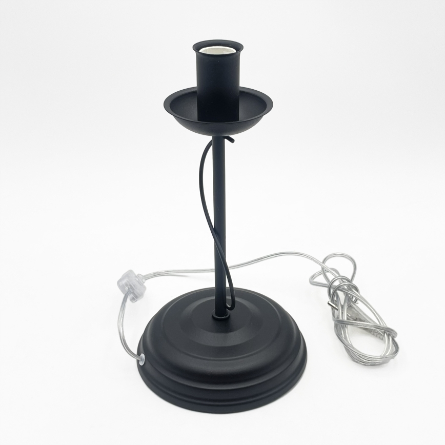 Stolní lampa ANTON 1xE14/60W/230V černá