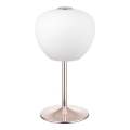 Stolní lampa ARAGON 3xG9/3W/230V bílá/rose gold