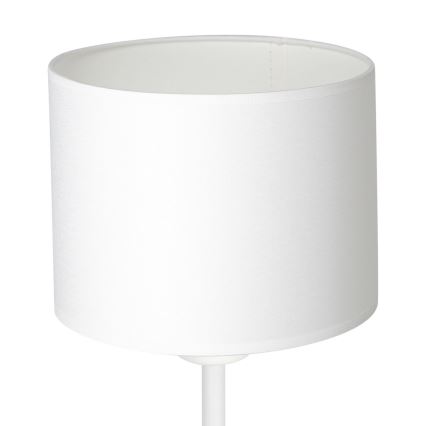 Stolní lampa ARDEN 1xE27/60W/230V pr. 18 cm bílá