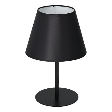 Stolní lampa ARDEN 1xE27/60W/230V pr. 20 cm černá/bílá