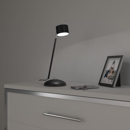 Stolní lampa ARENA 1xGX53/11W/230V černá/lesklý chrom