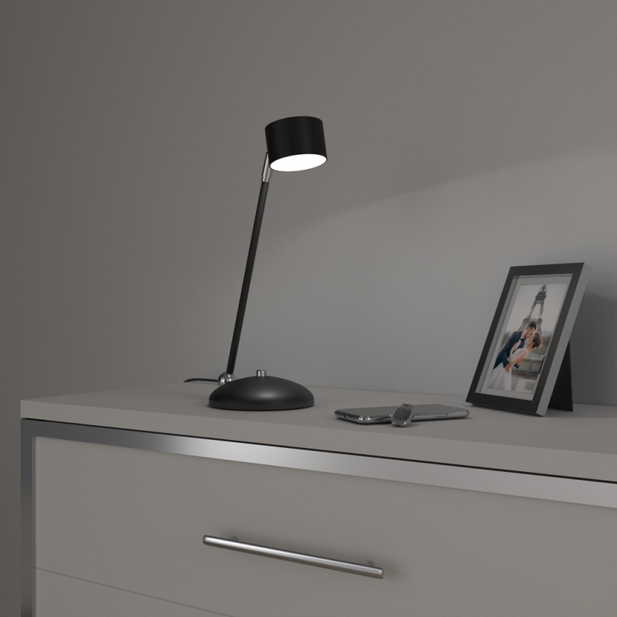 Stolní lampa ARENA 1xGX53/11W/230V černá/lesklý chrom