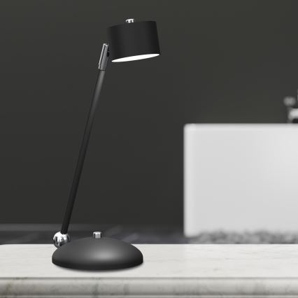Stolní lampa ARENA 1xGX53/11W/230V černá/lesklý chrom