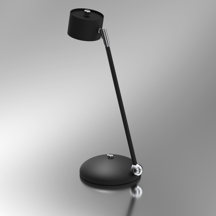 Stolní lampa ARENA 1xGX53/11W/230V černá/lesklý chrom