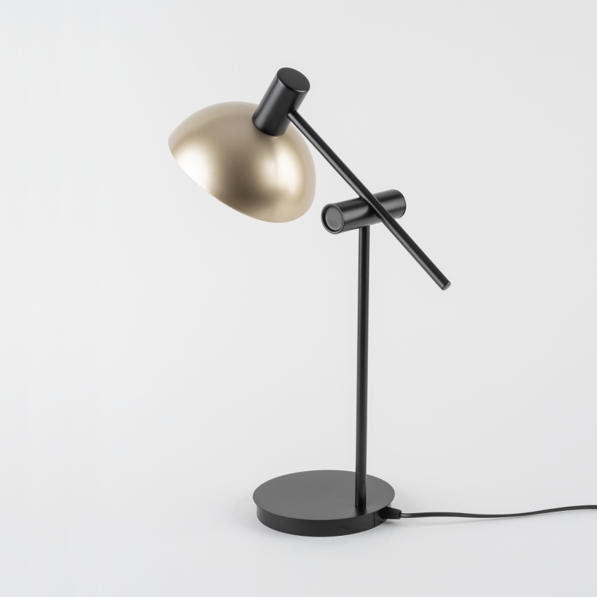 Stolní lampa ARTIS 1xE14/40W/230V černá/zlatá