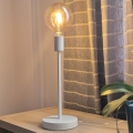 Stolní lampa ASTRID 1xE27/60W/230V bílá