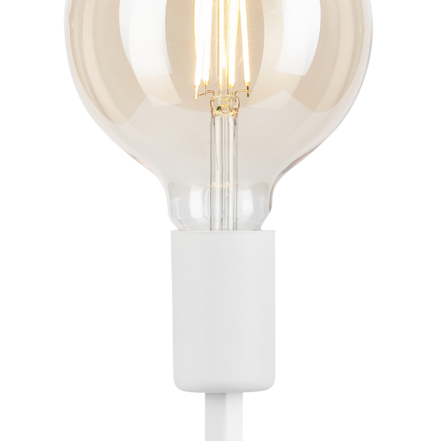 Stolní lampa ASTRID 1xE27/60W/230V bílá