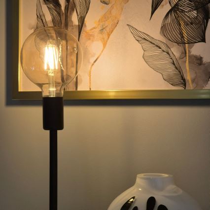 Stolní lampa ASTRID 1xE27/60W/230V matná černá