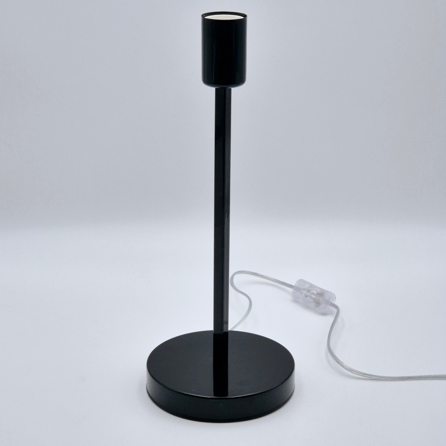 Stolní lampa ASTRID 1xE27/60W/230V matná černá