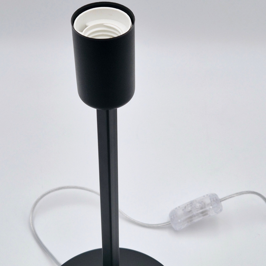 Stolní lampa ASTRID 1xE27/60W/230V matná černá