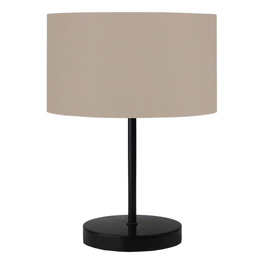 Stolní lampa AYD 1xE27/40W/230V béžová/černá