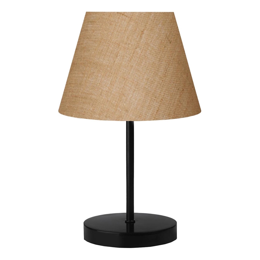 Stolní lampa AYD 1xE27/40W/230V hnědá/černá