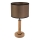 Stolní lampa BENITA 1xE27/60W/230V 48 cm hnědá/dub
