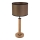 Stolní lampa BENITA 1xE27/60W/230V 61 cm hnědá/dub
