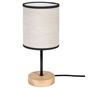 Stolní lampa BOHO 1xE27/25W/230V dub