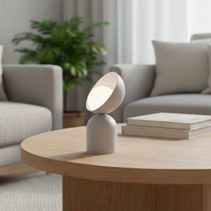 Stolní lampa BOTO 1xG9/8W/230V bílá