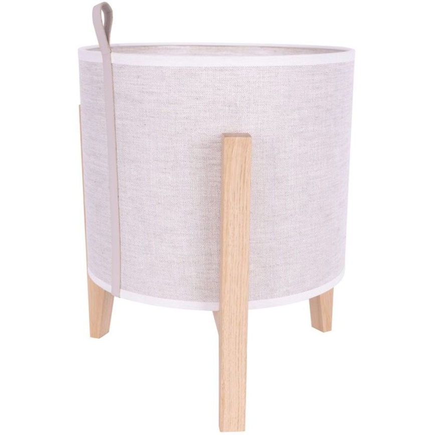 Stolní lampa CASIOPEA 1xE27/40W/230V 30 cm dub