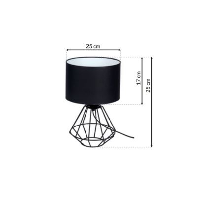 Stolní lampa COLIN 1xE27/60W/230V