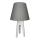 Stolní lampa CONE 1xE27/60W/230V bílá/šedá