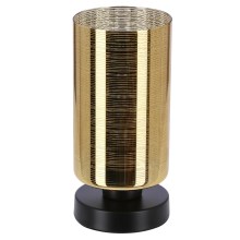Stolní lampa COX 1xE27/60W/230V zlatá