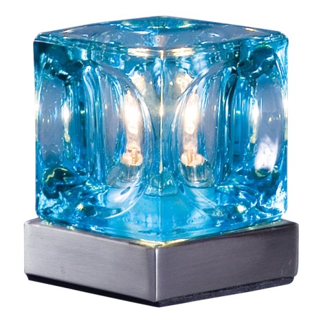 Stolní lampa DECORA modrá