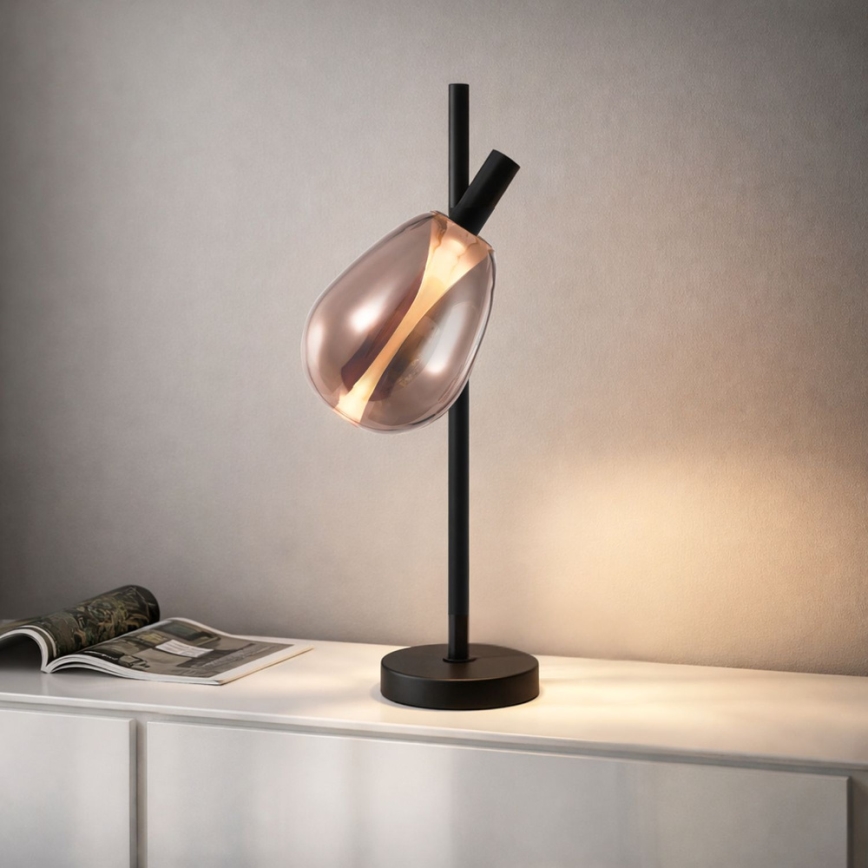 Stolní lampa DENSO 1xG9/5W/230V měděná/černá
