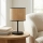 Stolní lampa ECO 1xE27/15W/230V béžová/ratan