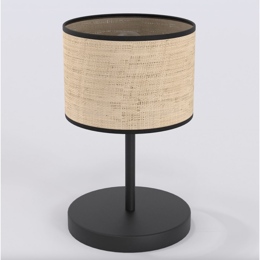 Stolní lampa ECO 1xE27/15W/230V béžová/ratan