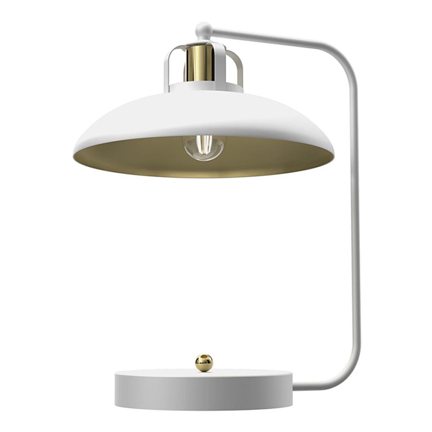 Stolní lampa FELIX 1xE27/60W/230V bílá