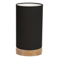 Stolní lampa FIRE 1xE27/25W/230V dub/černá dub