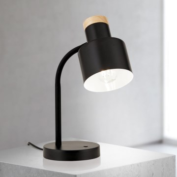 Stolní lampa GILI 1xE27/40W/230V černá