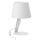Stolní lampa GRACIA 1xE27/60W/230V bílá