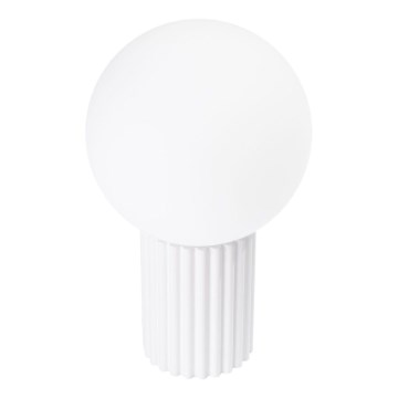 Stolní lampa HALO 1xG9/8W/230V pr. 12 cm bílá
