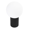 Stolní lampa HALO 1xG9/8W/230V pr. 12 cm černá
