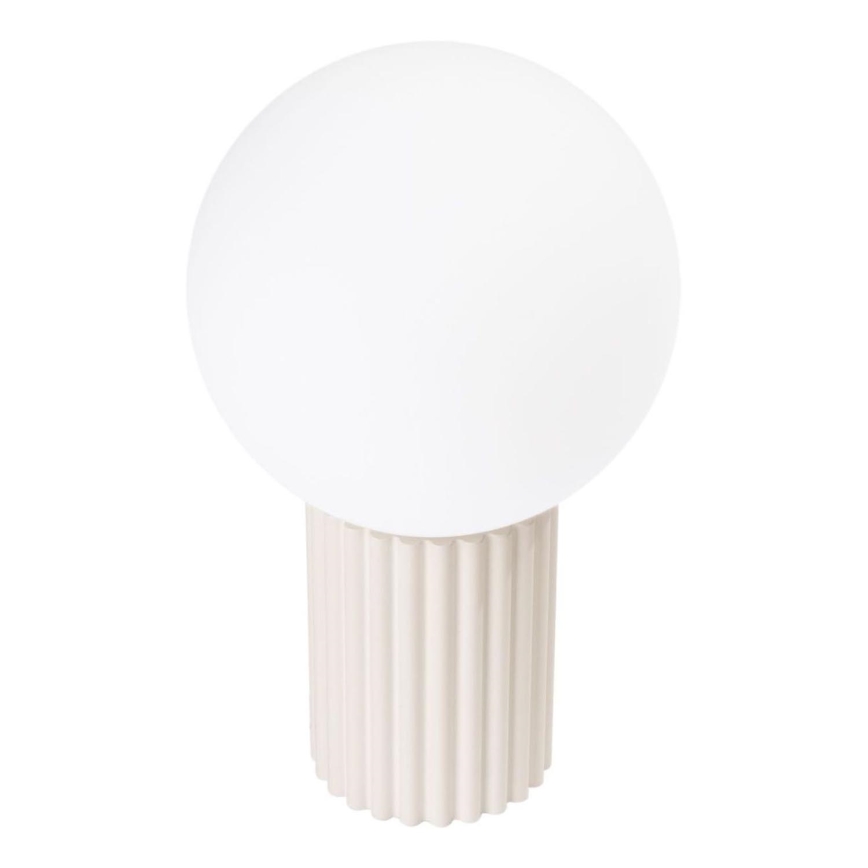Stolní lampa HALO 1xG9/8W/230V pr. 12 cm krémová