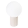 Stolní lampa HALO 1xG9/8W/230V pr. 12 cm krémová