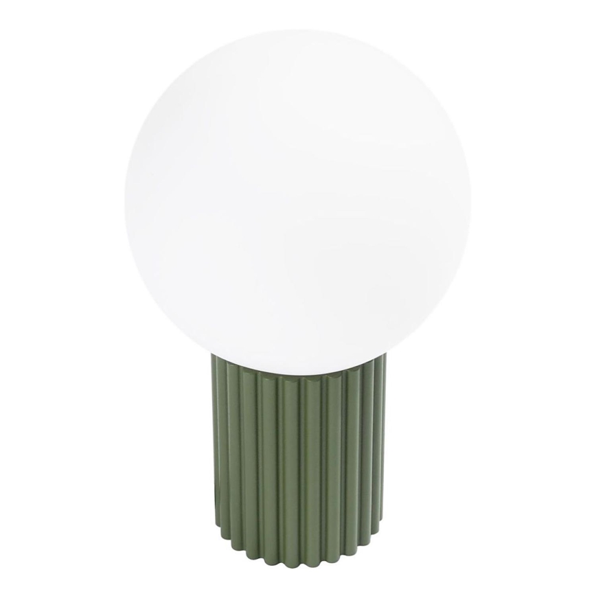 Stolní lampa HALO 1xG9/8W/230V pr. 12 cm zelená