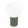 Stolní lampa HALO 1xG9/8W/230V pr. 12 cm zelená