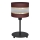 Stolní lampa HELEN 1xE27/15W/230V hnědá/černá/zlatá