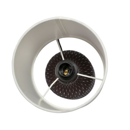 Stolní lampa INER 1xE14/40W/230V hnědá