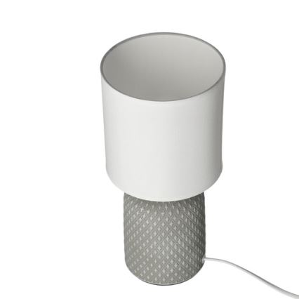 Stolní lampa INER 1xE14/40W/230V šedá