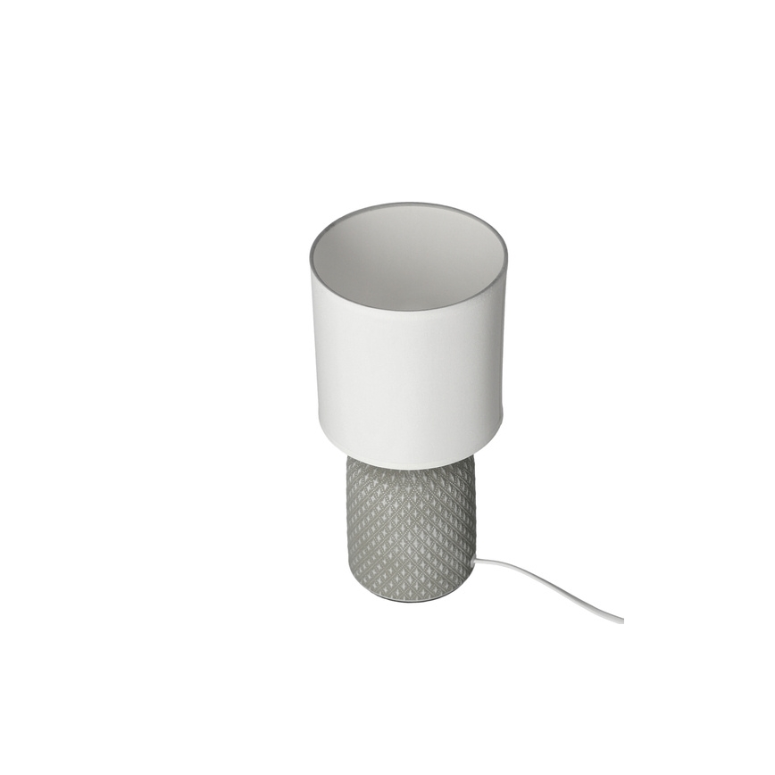 Stolní lampa INER 1xE14/40W/230V šedá