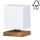Stolní lampa INGER 1xE27/25W/230V dub – FSC certifikováno