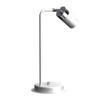 Stolní lampa JOKER 1xGU10/25W/230V bílá/lesklý chrom