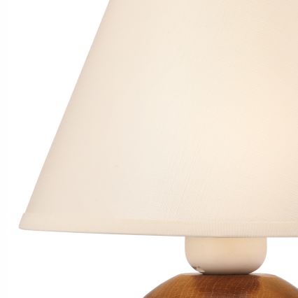 Stolní lampa JUTA 1xE27/60W/230V buk - FSC certifikováno