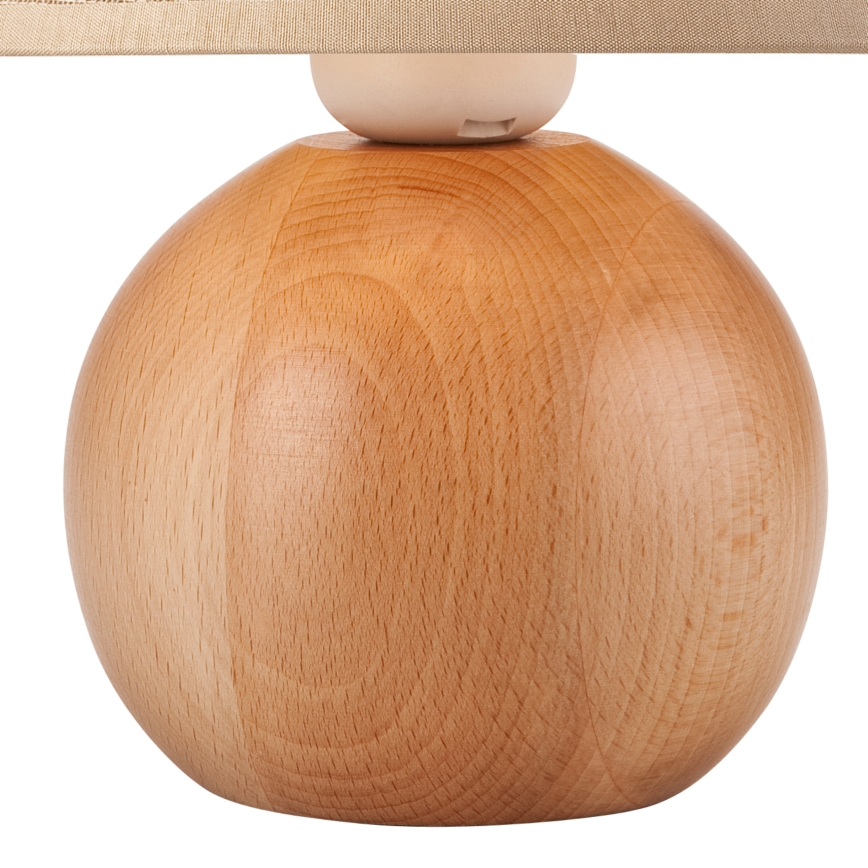 Stolní lampa JUTA 1xE27/60W/230V buk