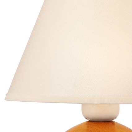 Stolní lampa JUTA 1xE27/60W/230V buk