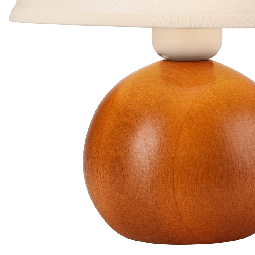 Stolní lampa JUTA 1xE27/60W/230V buk
