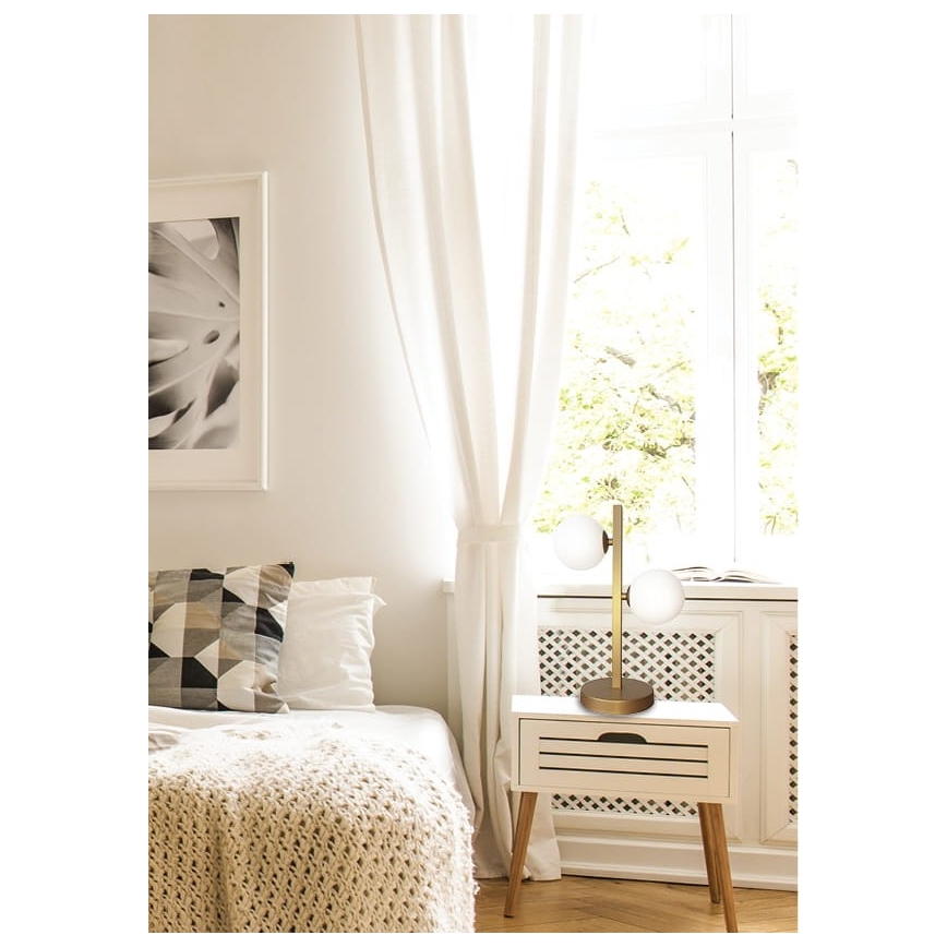 Stolní lampa KAMA 2xG9/28W/230V