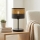 Stolní lampa KARBON 1xE27/15W/230V černá/hnědá
